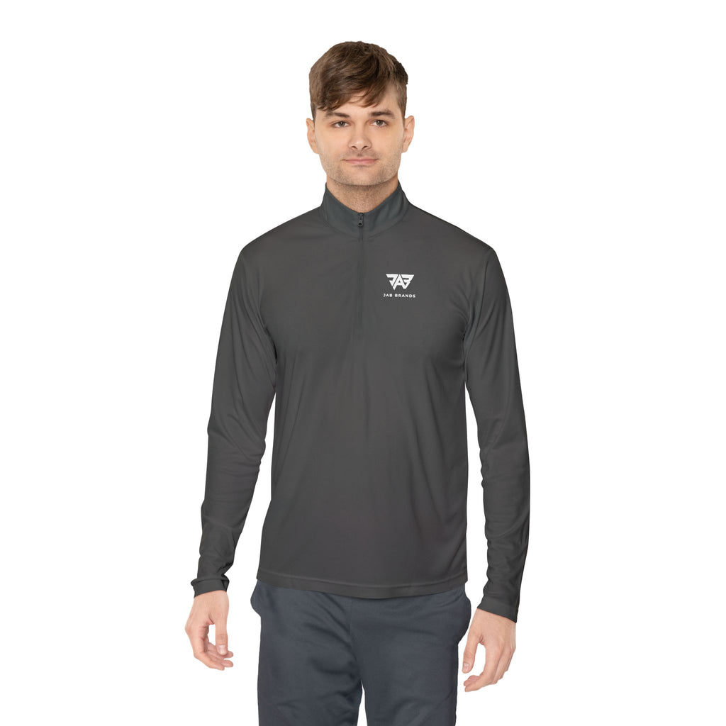 JAB Logo (White Text) Quarter-Zip Pullover
