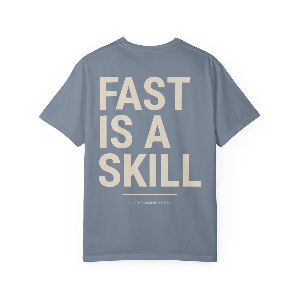 Adult Max Velocity Dept. - Fast Is a Skill Fitted T-Shirt (Adult)