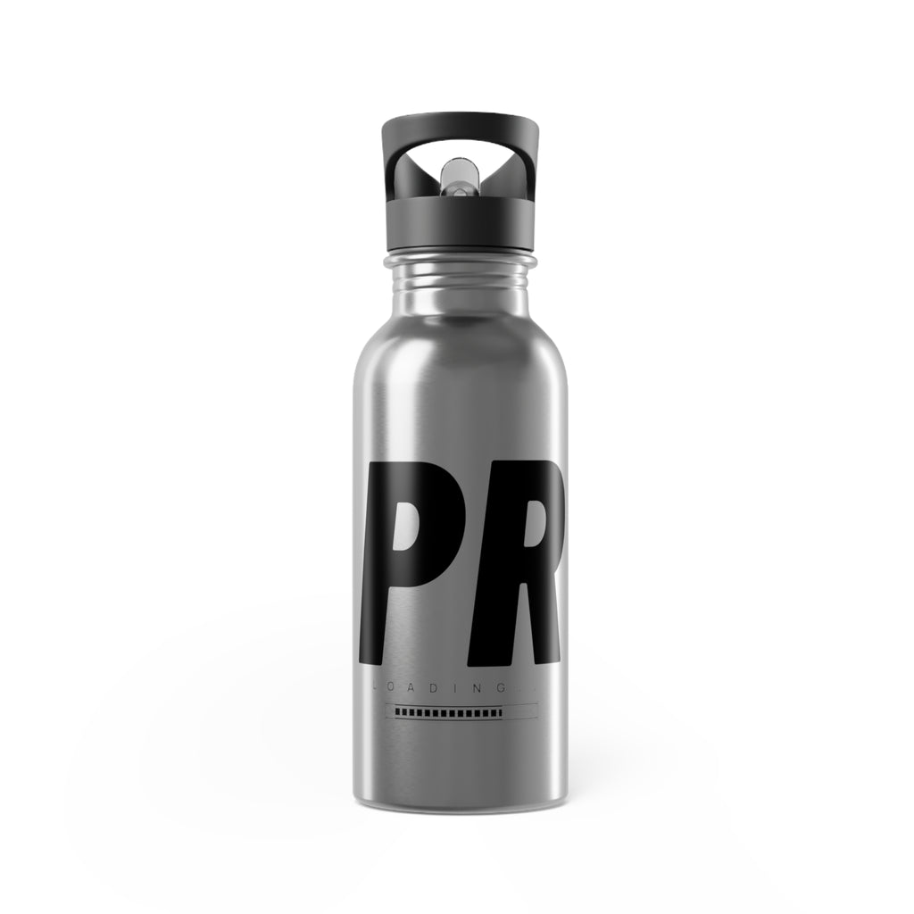 PR Loading Stainless Steel 20oz Water Bottle with Straw — Durable Sports Hydration Bottle