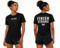 Women's "VO2 Max - Finish Strong" Performance T-Shirt (Adult)