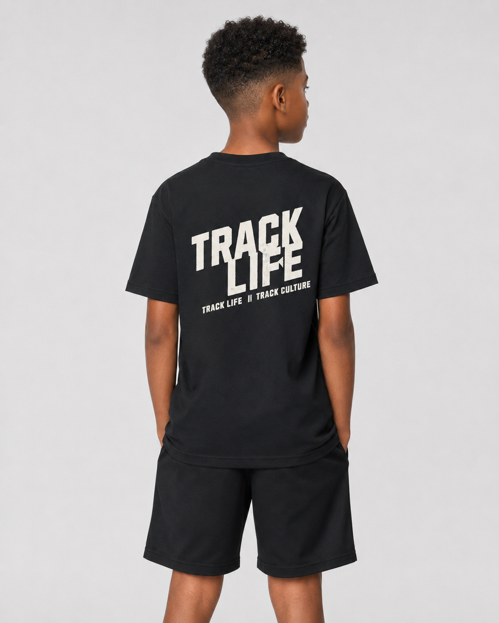 Track Life Youth T Shirt — Graphic Youth Athletic Track & Field Shirt (Youth)
