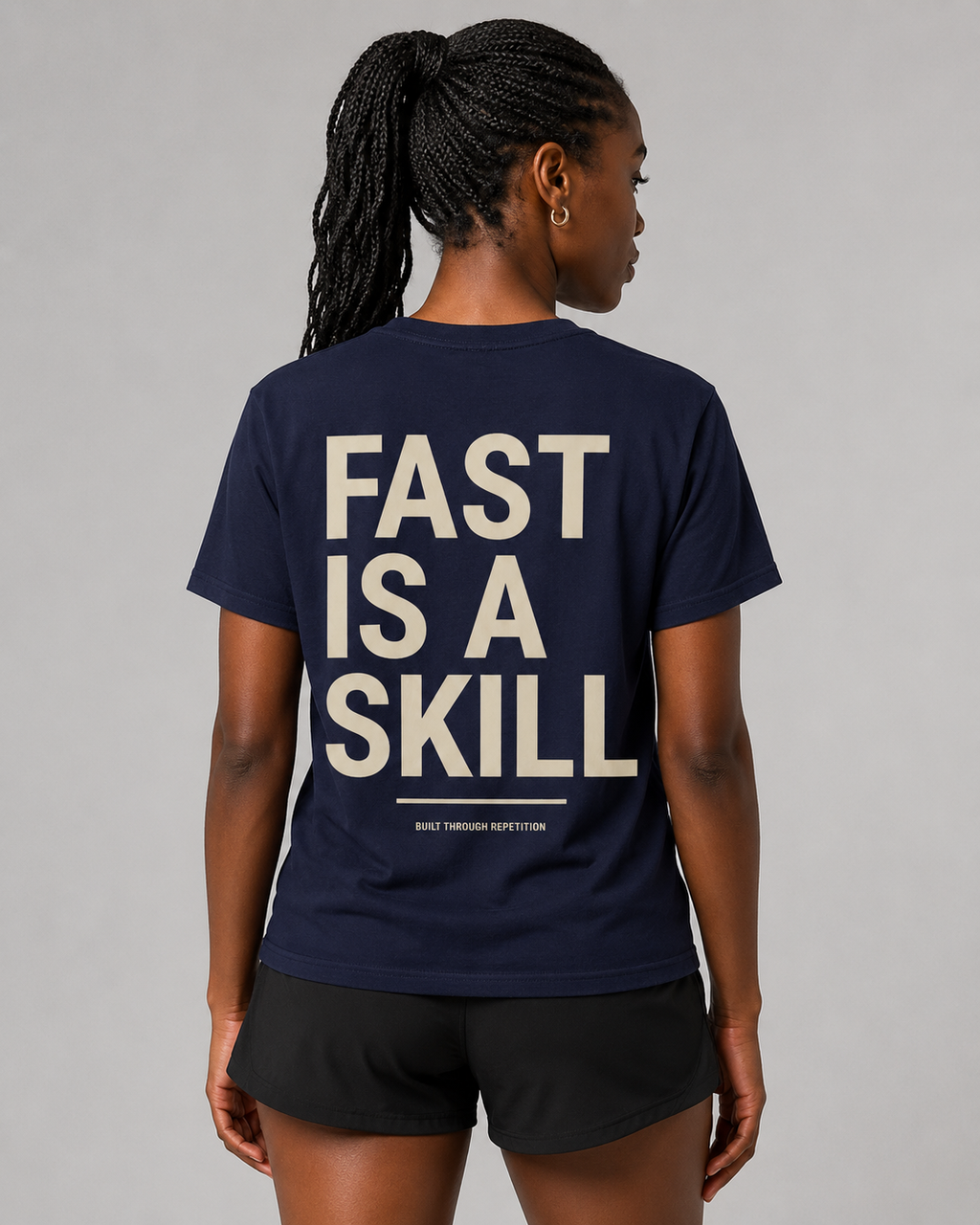 Adult Max Velocity Dept. - Fast Is a Skill Fitted T-Shirt (Adult)