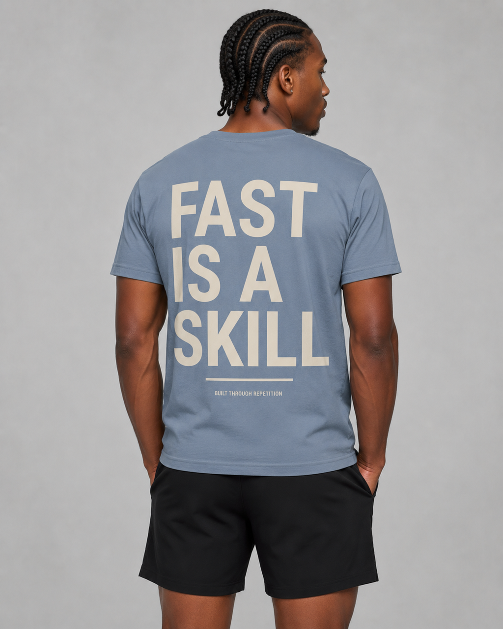 Adult Max Velocity Dept. - Fast Is a Skill Fitted T-Shirt (Adult)