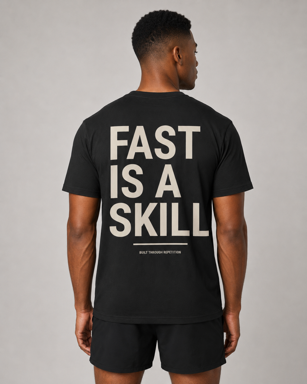 Adult Max Velocity Dept. - Fast Is a Skill Fitted T-Shirt (Adult)