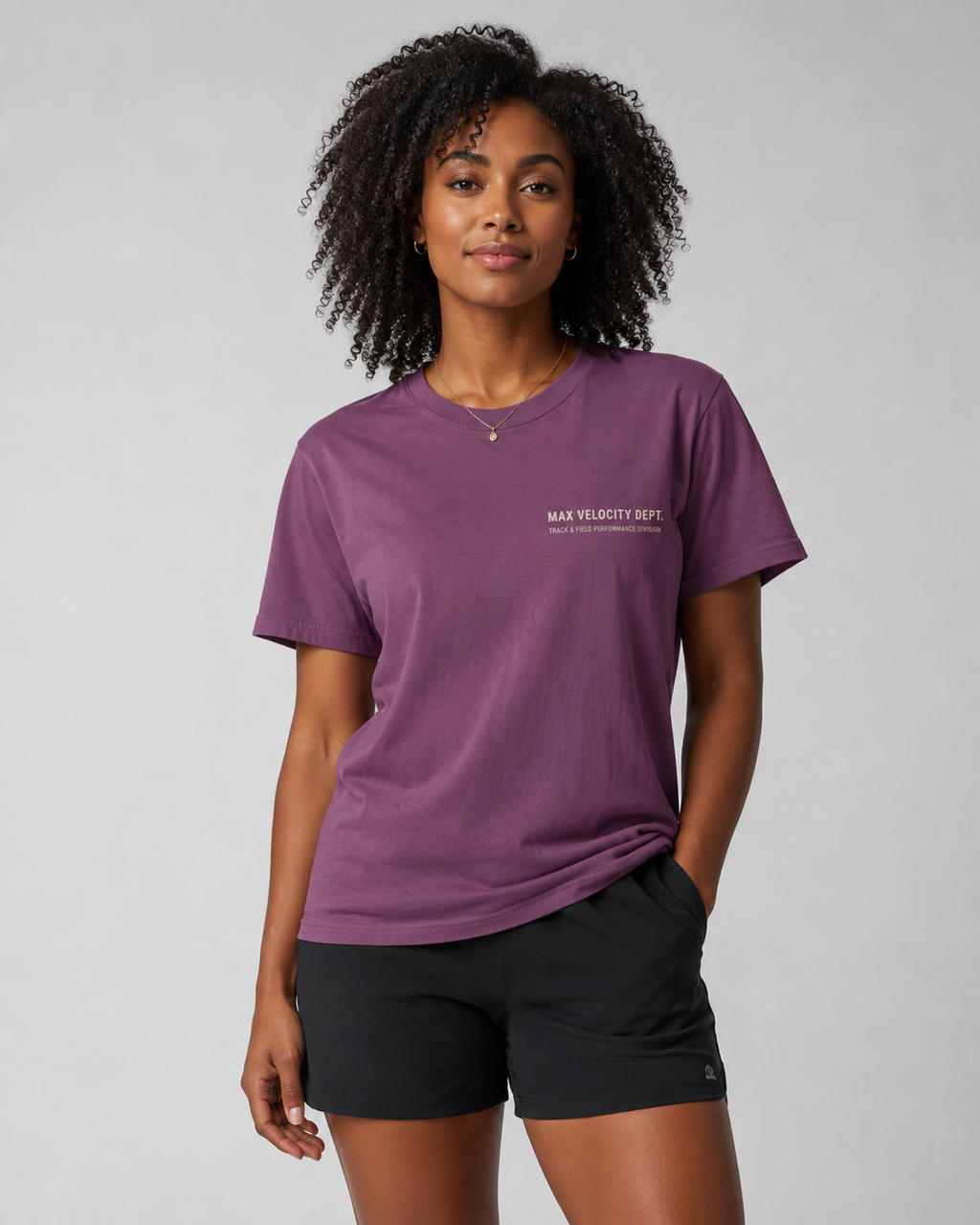 Adult Max Velocity Dept. - Fast Is a Skill Fitted T-Shirt (Adult)