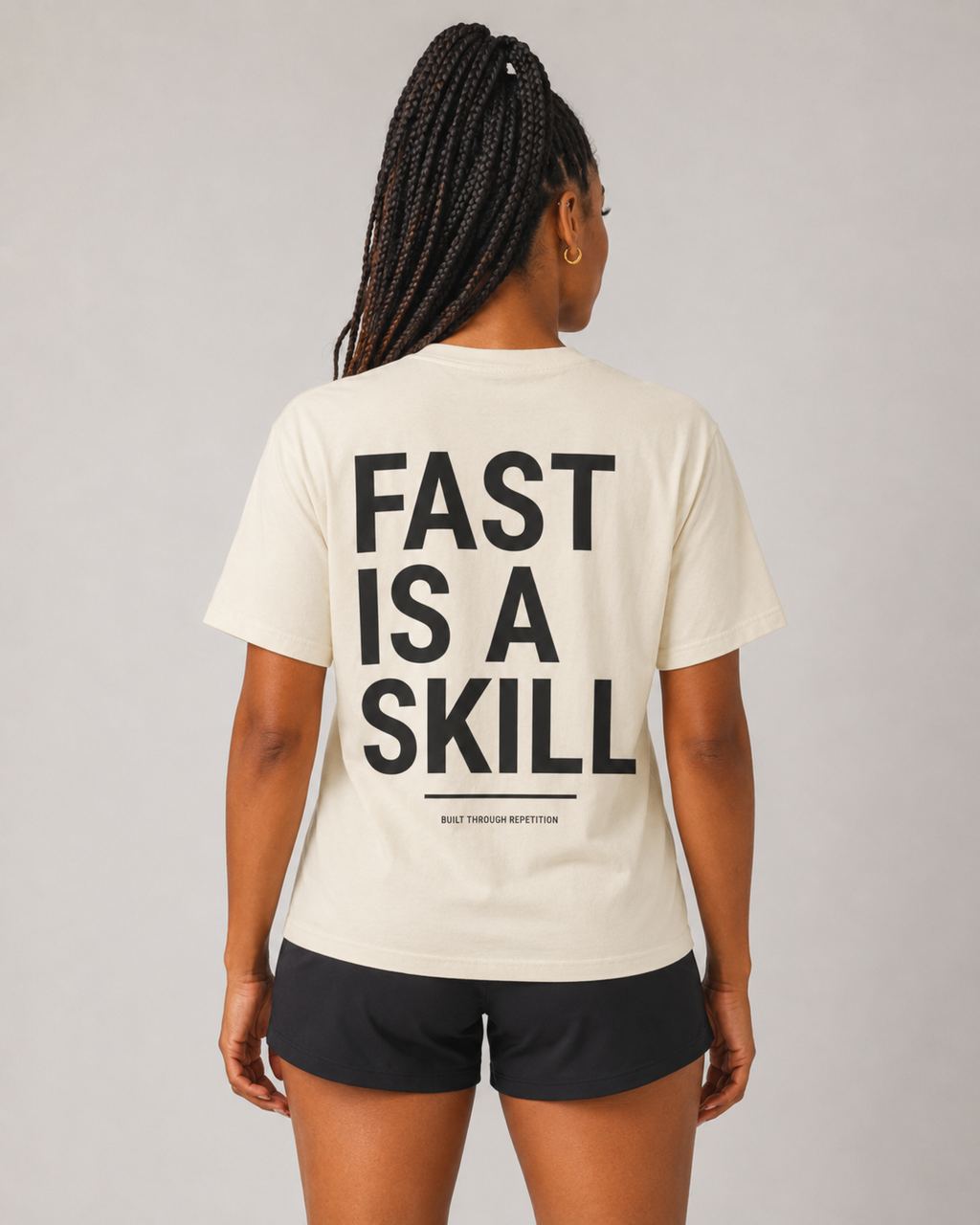 Adult Max Velocity Dept. - Fast Is a Skill Fitted T-Shirt (Adult)