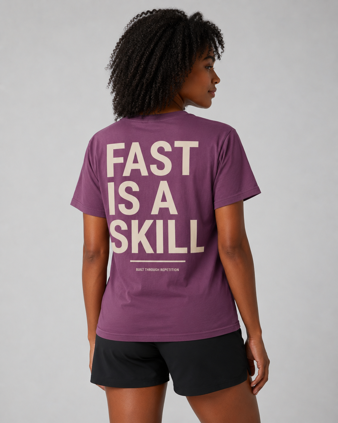Adult Max Velocity Dept. - Fast Is a Skill Fitted T-Shirt (Adult)
