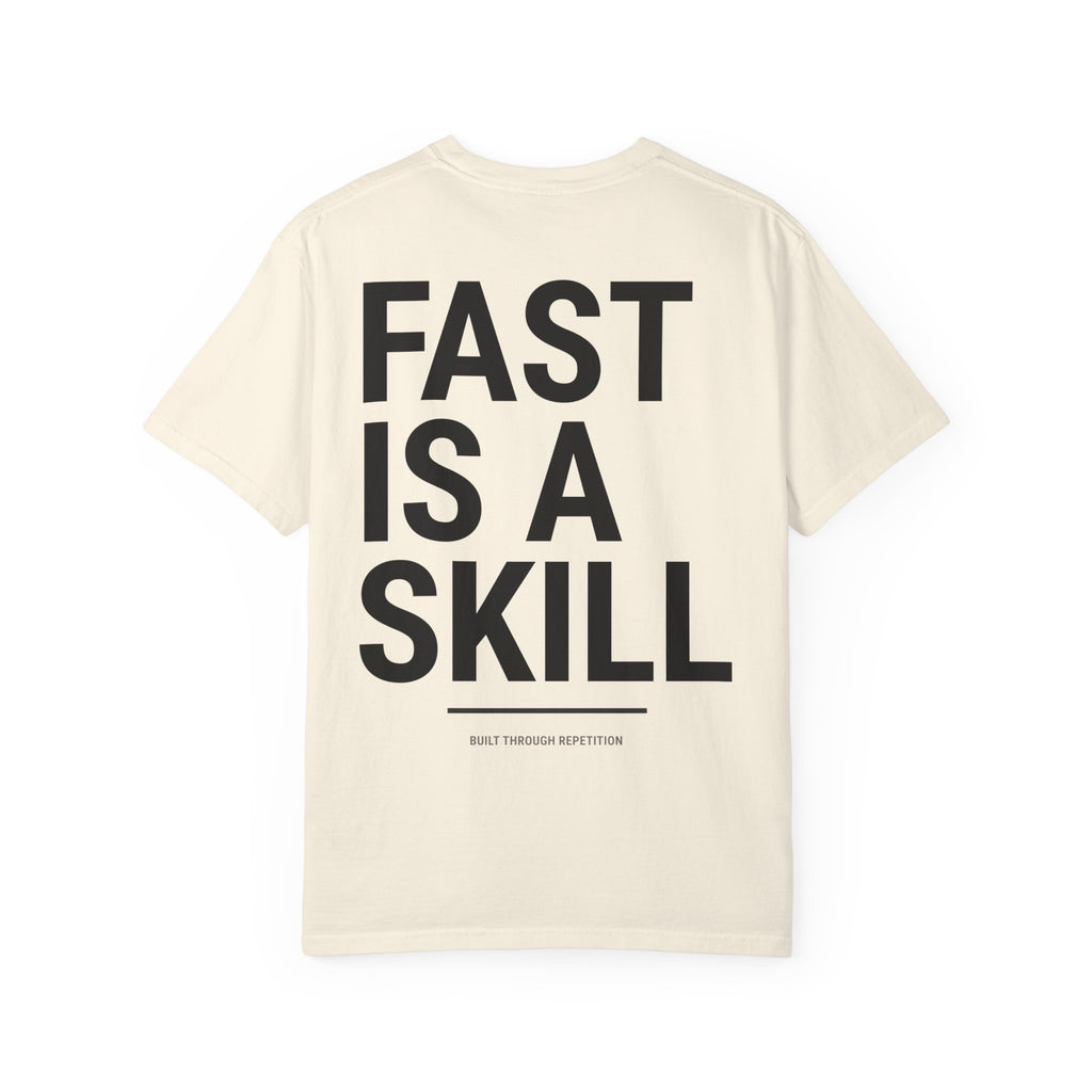 Adult Max Velocity Dept. - Fast Is a Skill Fitted T-Shirt (Adult)