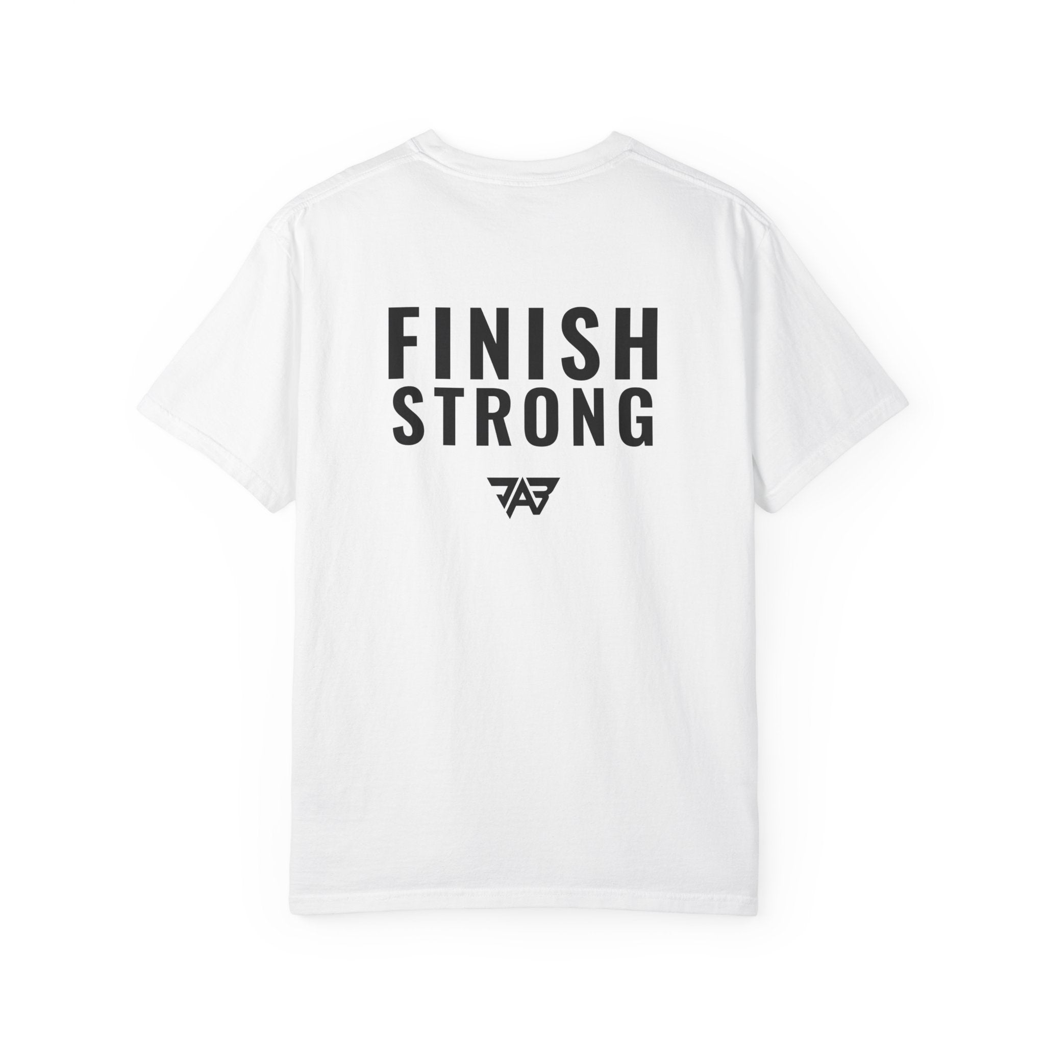 Adult "VO2 Max - Finish Strong" Fitted T-Shirt (Adult)