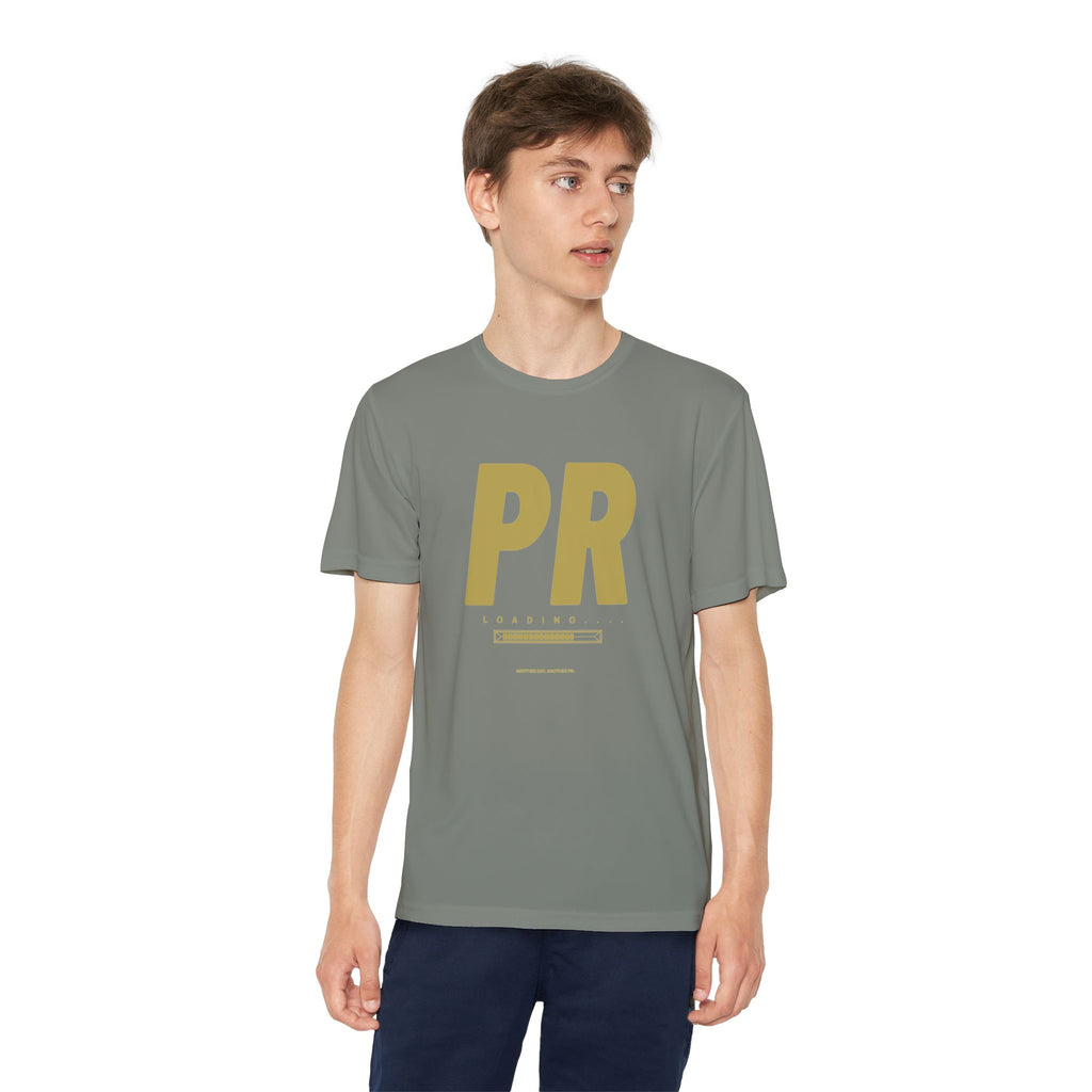 Gold PR Loading Youth Performance Shirt — Athletic Training Shirt