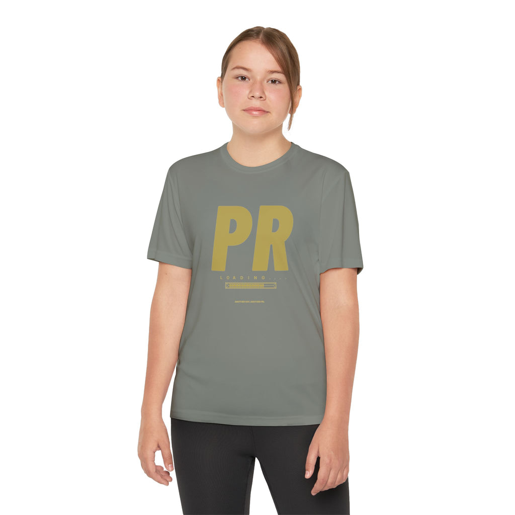 Gold PR Loading Youth Performance Shirt — Athletic Training Shirt
