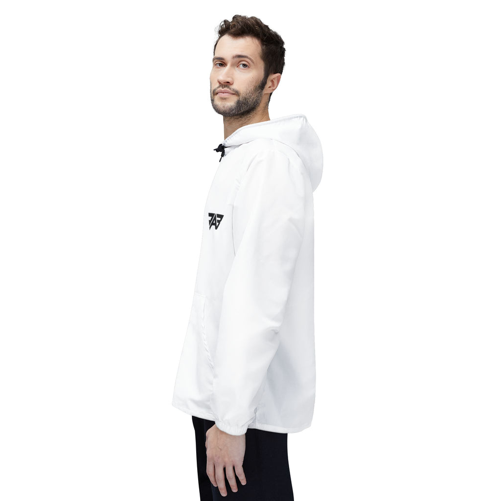 War Ready Windbreaker Jacket - Lightweight Hooded Zip-Up (Adult)