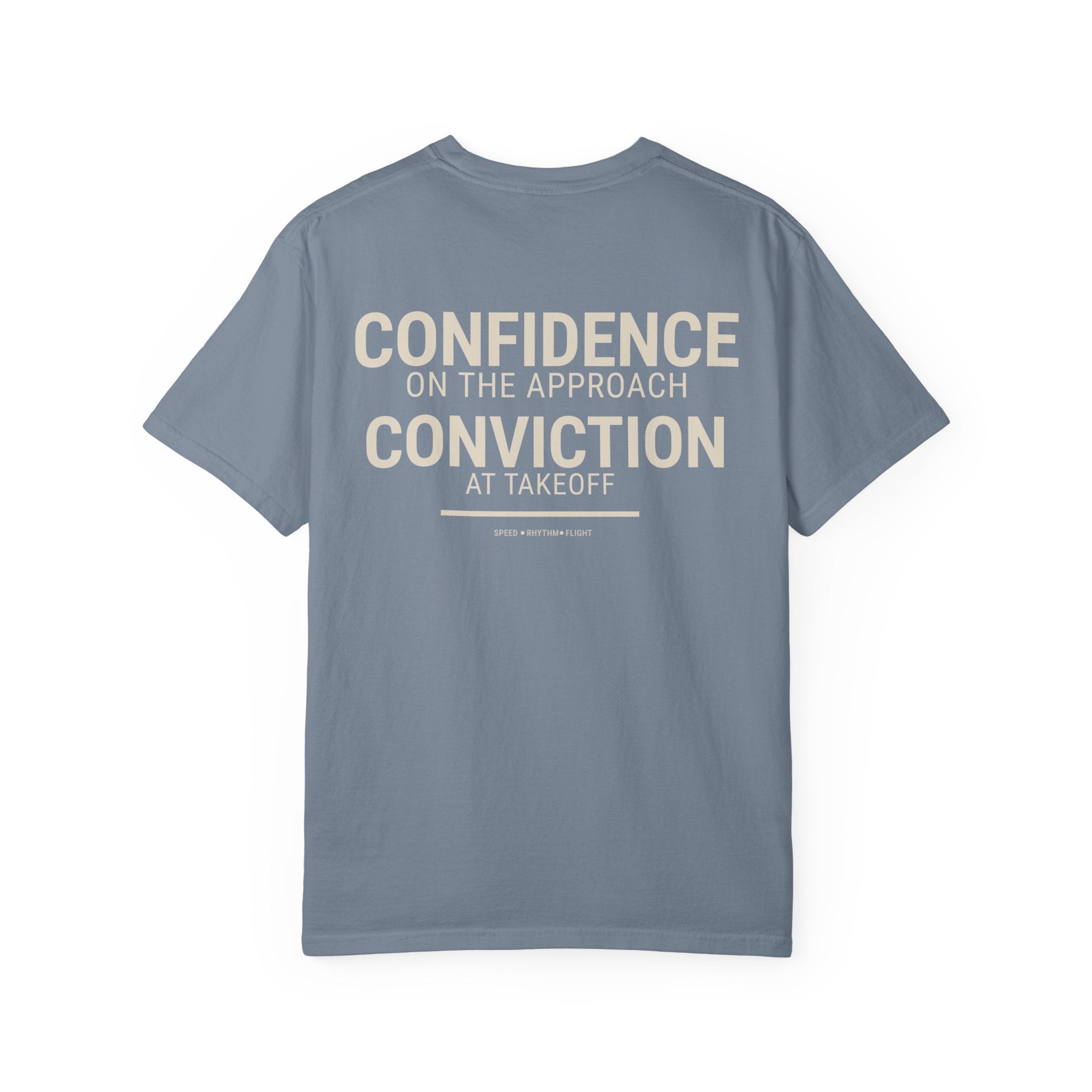 Jumps Dept. Confidence & Conviction T-Shirt (Adult)
