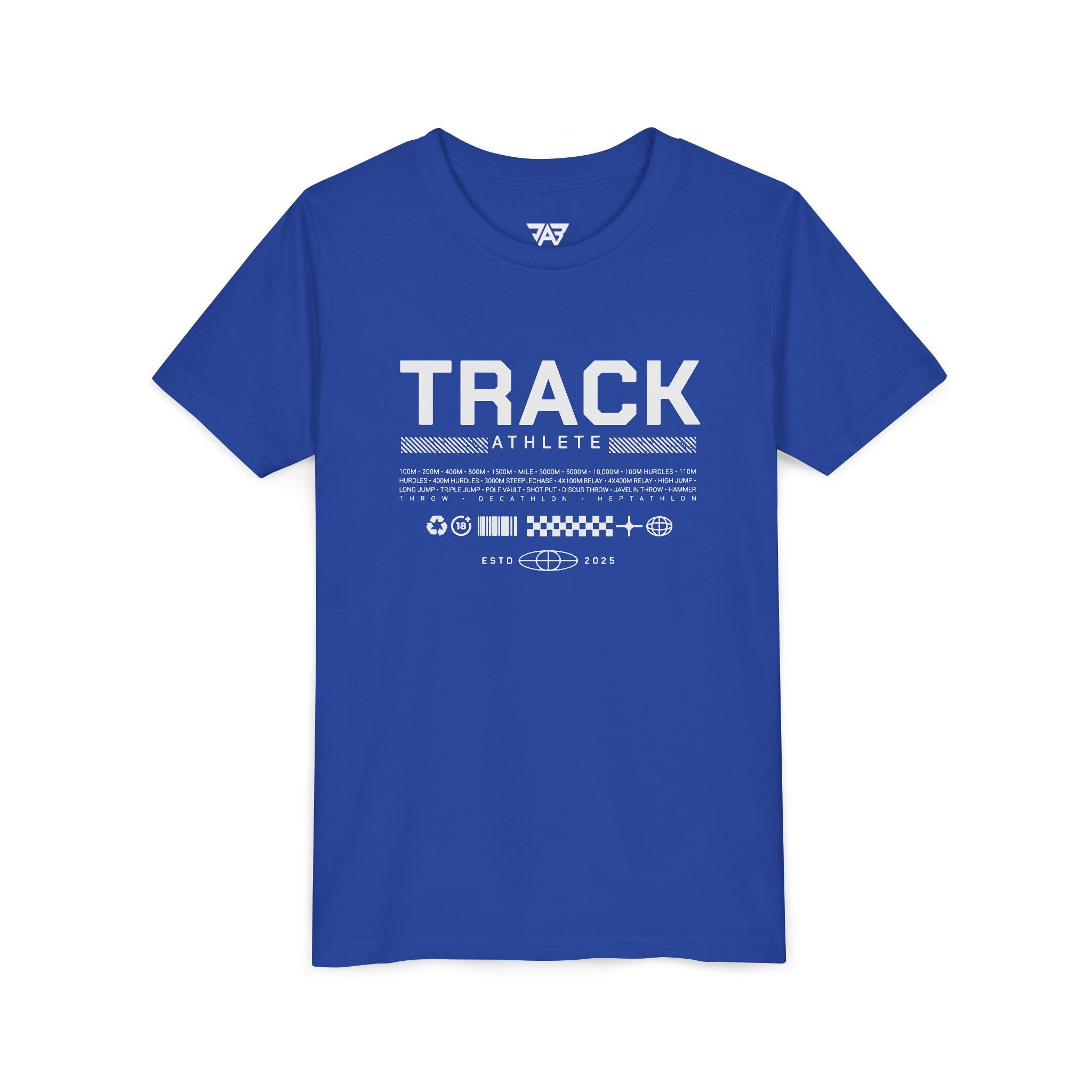 Track and Field Athlete Youth T Shirt