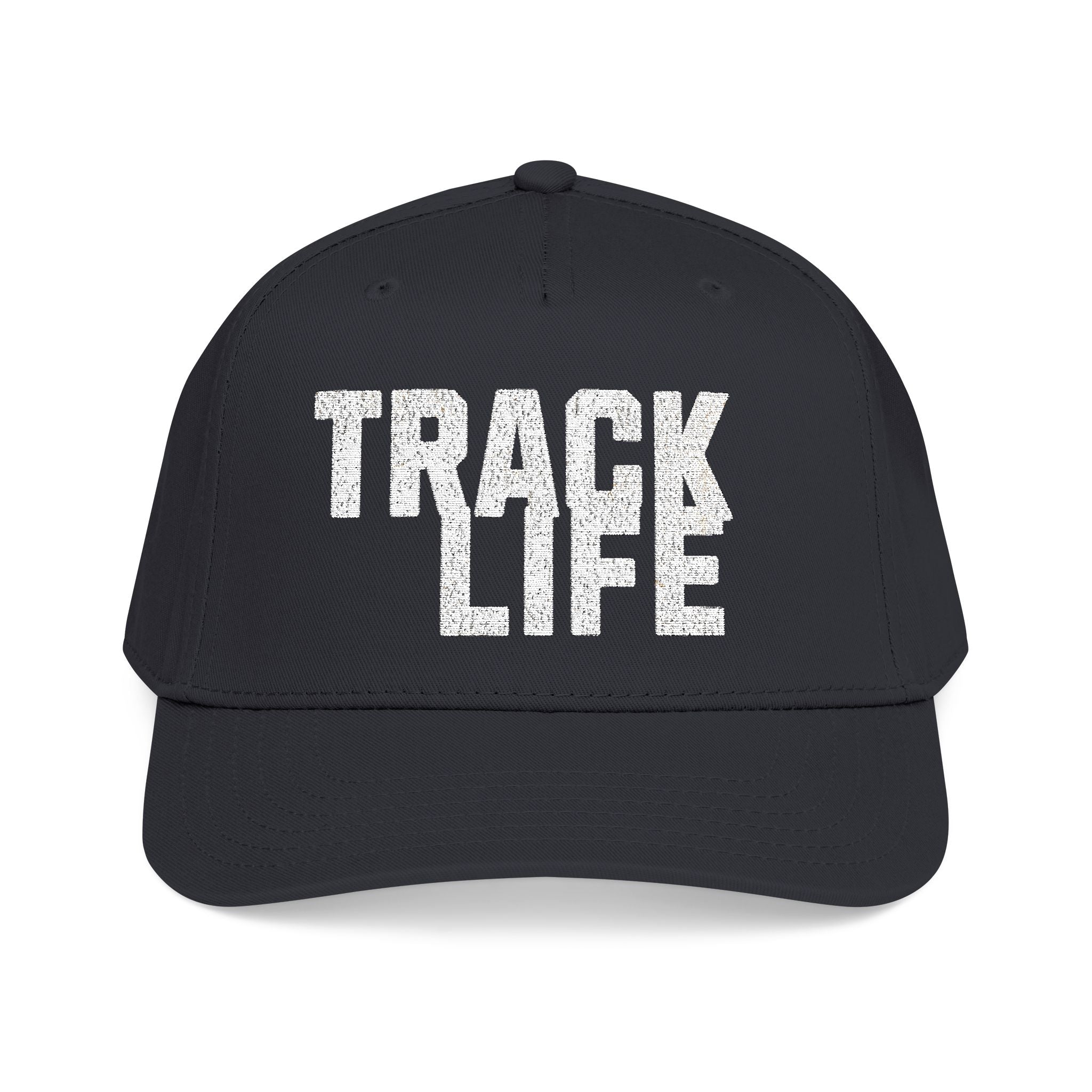 Black Track Life Mid Profile Hat