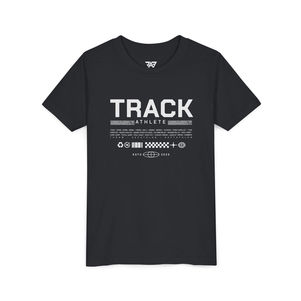 Track and Field Athlete Youth T Shirt (Youth)