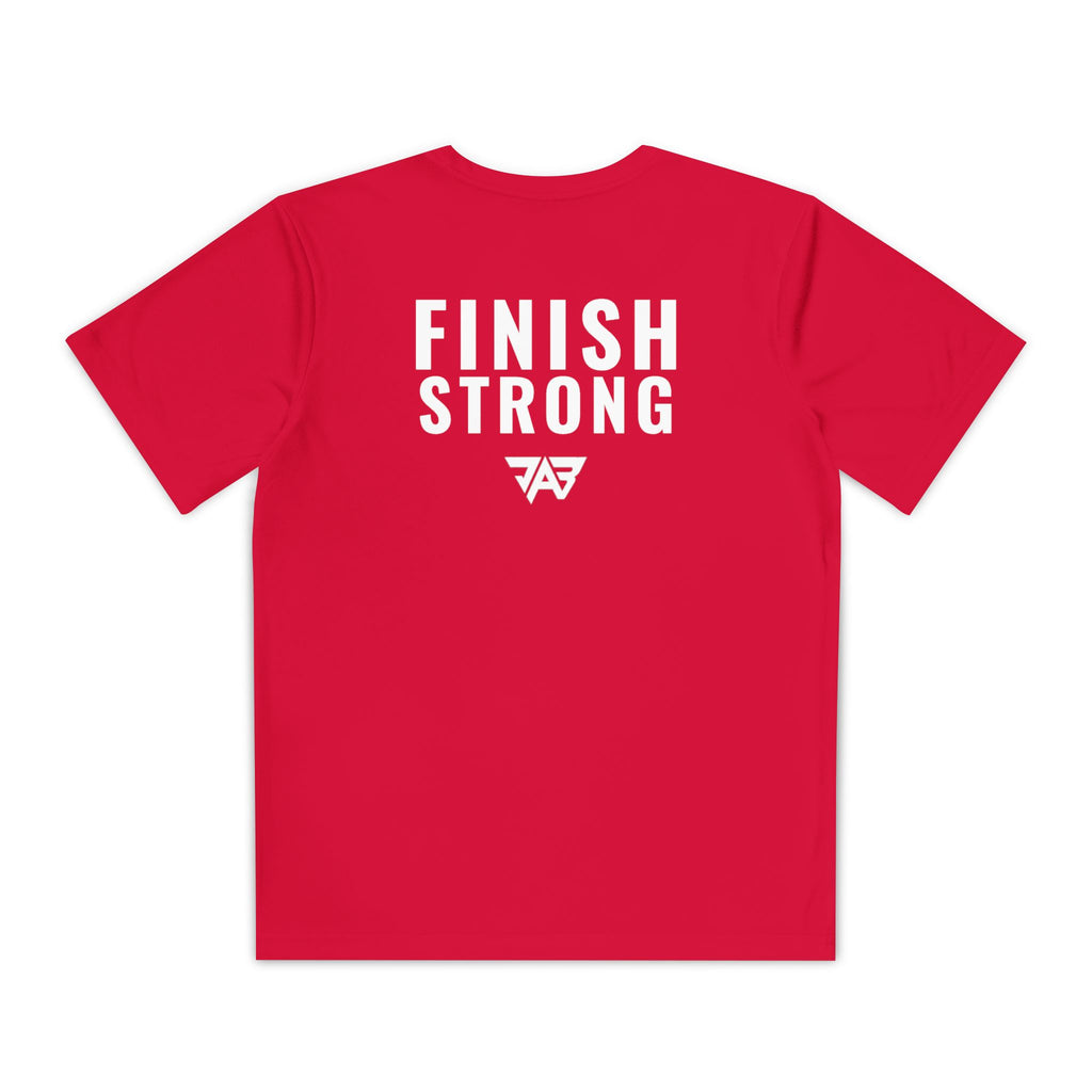 Youth VO2 Max - Finish Strong Youth Performance Shirt