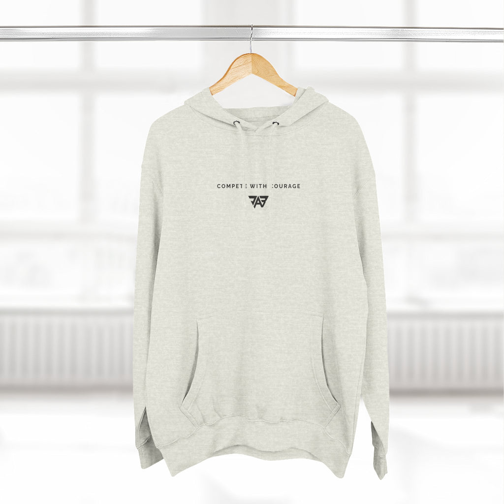Adult Unisex "Compete With Courage" Fleece Pullover (Adult)