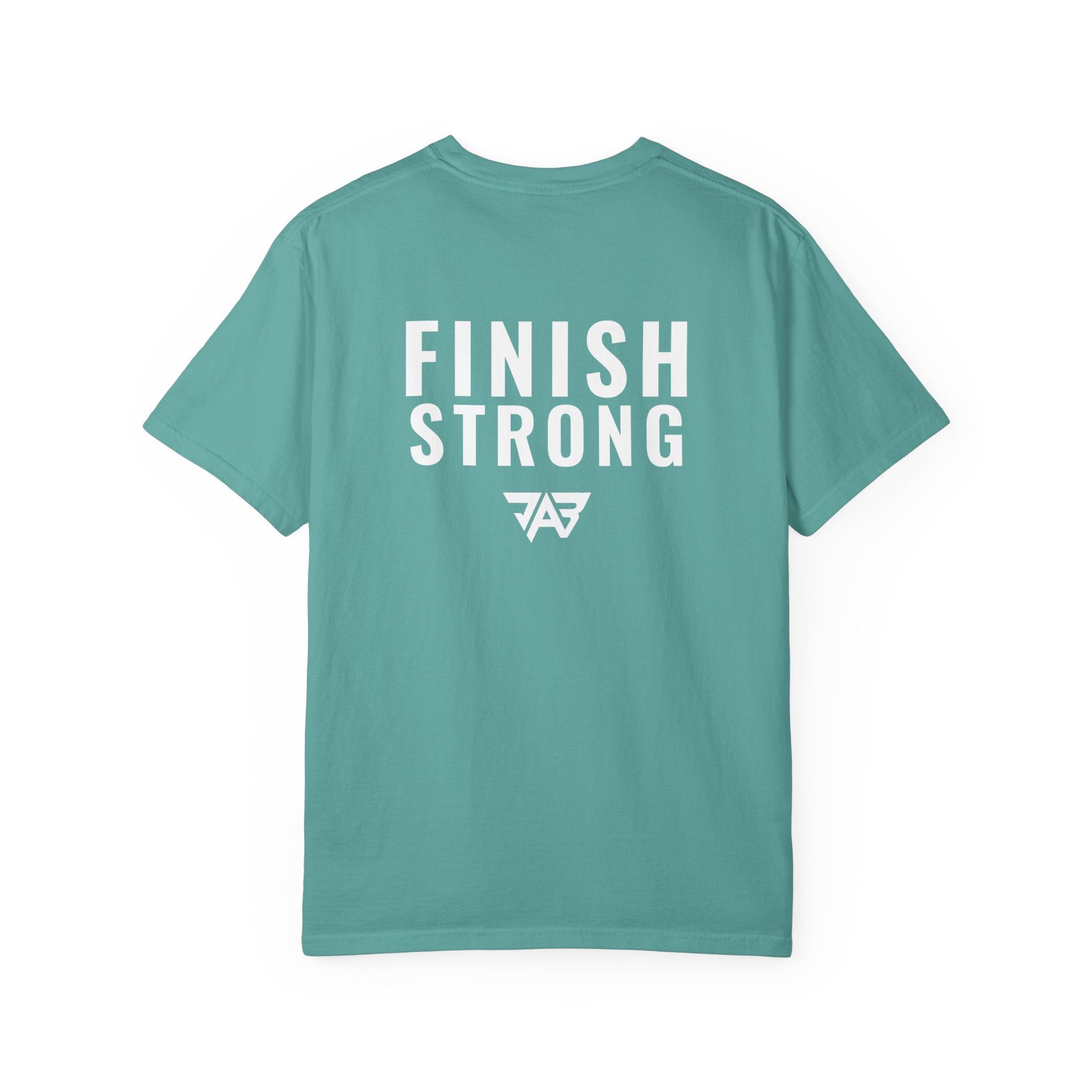Adult "VO2 Max - Finish Strong" Fitted T-Shirt (Adult)