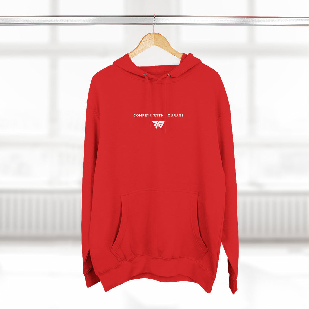 Adult Unisex "Compete With Courage" Fleece Pullover (Adult)