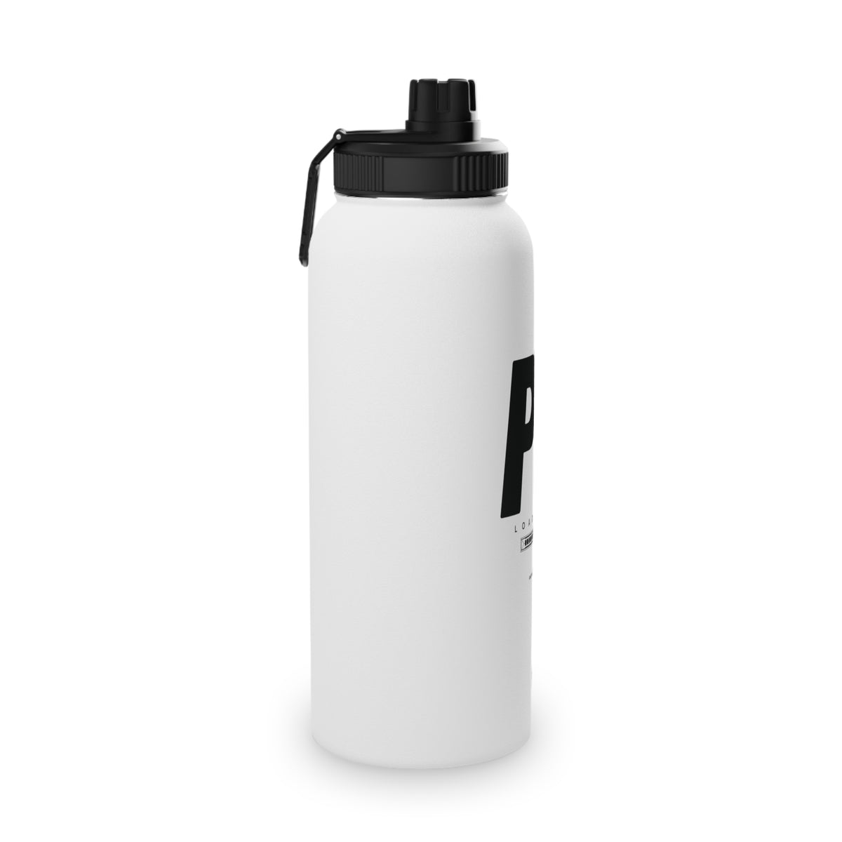 PR Sports Stainless Steel Water Bottle — Hydration Bottle with Sports Lid