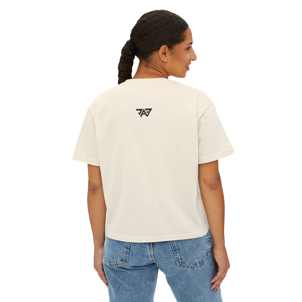 Run! Your Race Boxy Tee — Motivational Women’s Running Shirt