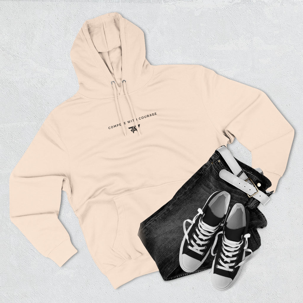 Adult Unisex "Compete With Courage" Fleece Pullover (Adult)