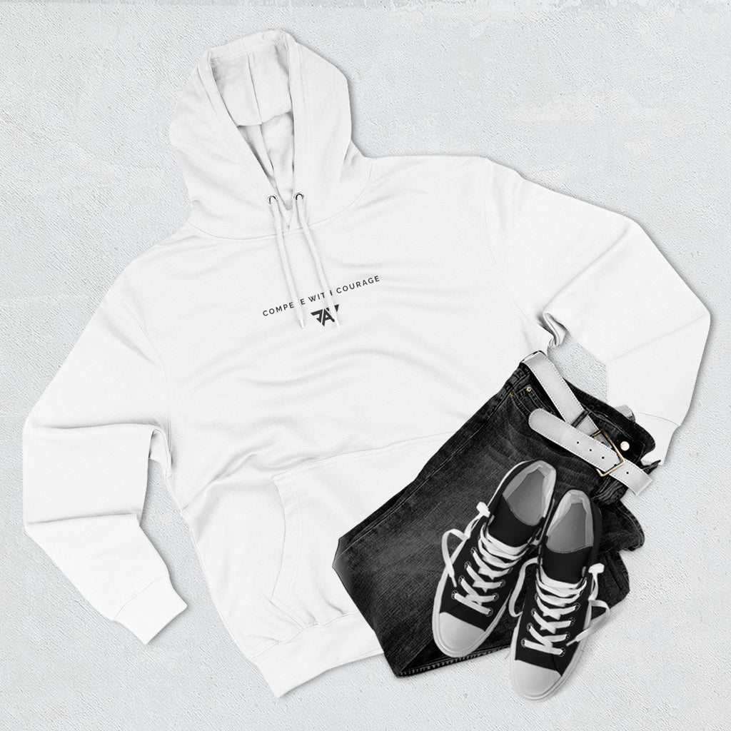 Adult Unisex "Compete With Courage" Fleece Pullover (Adult)