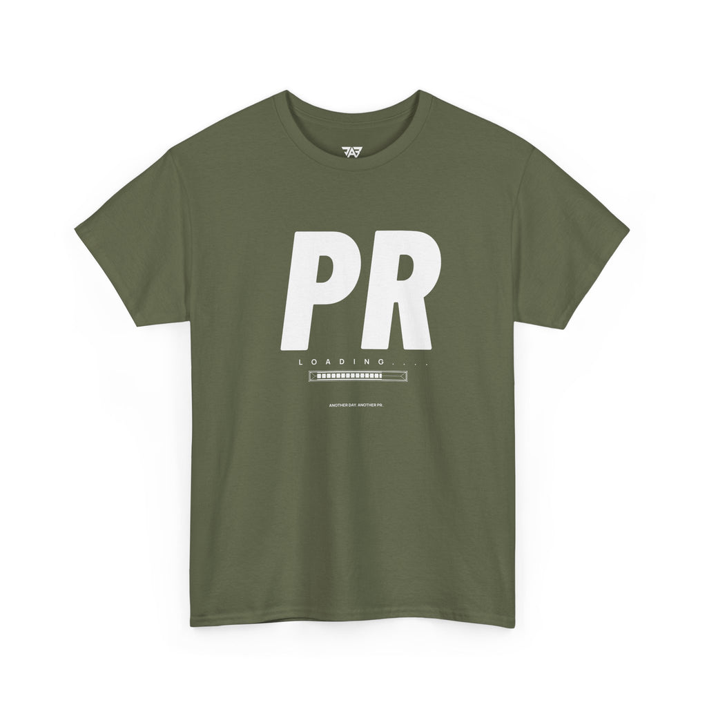 PR Loading White Text T Shirt (Adult)