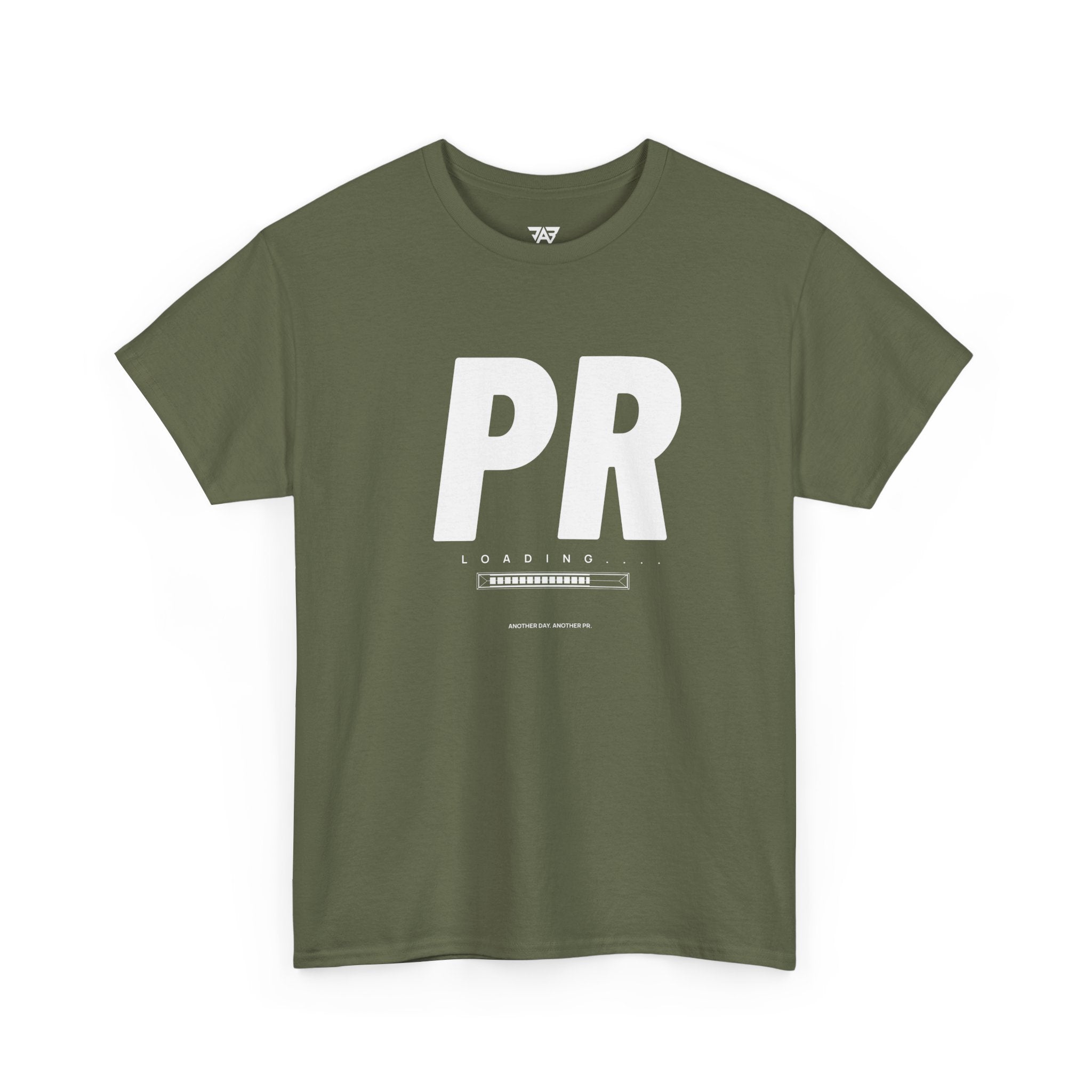 PR Loading White Text T Shirt (Adult)