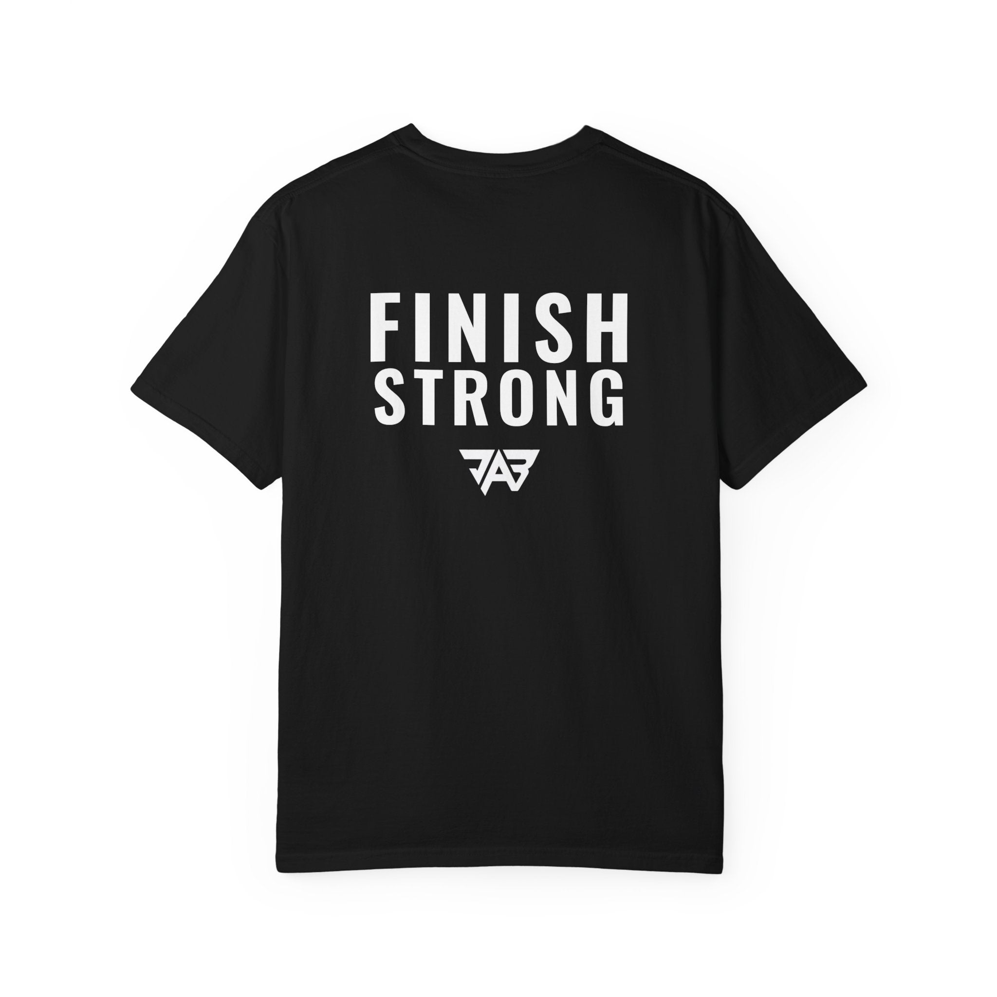 Adult "VO2 Max - Finish Strong" Fitted T-Shirt (Adult)