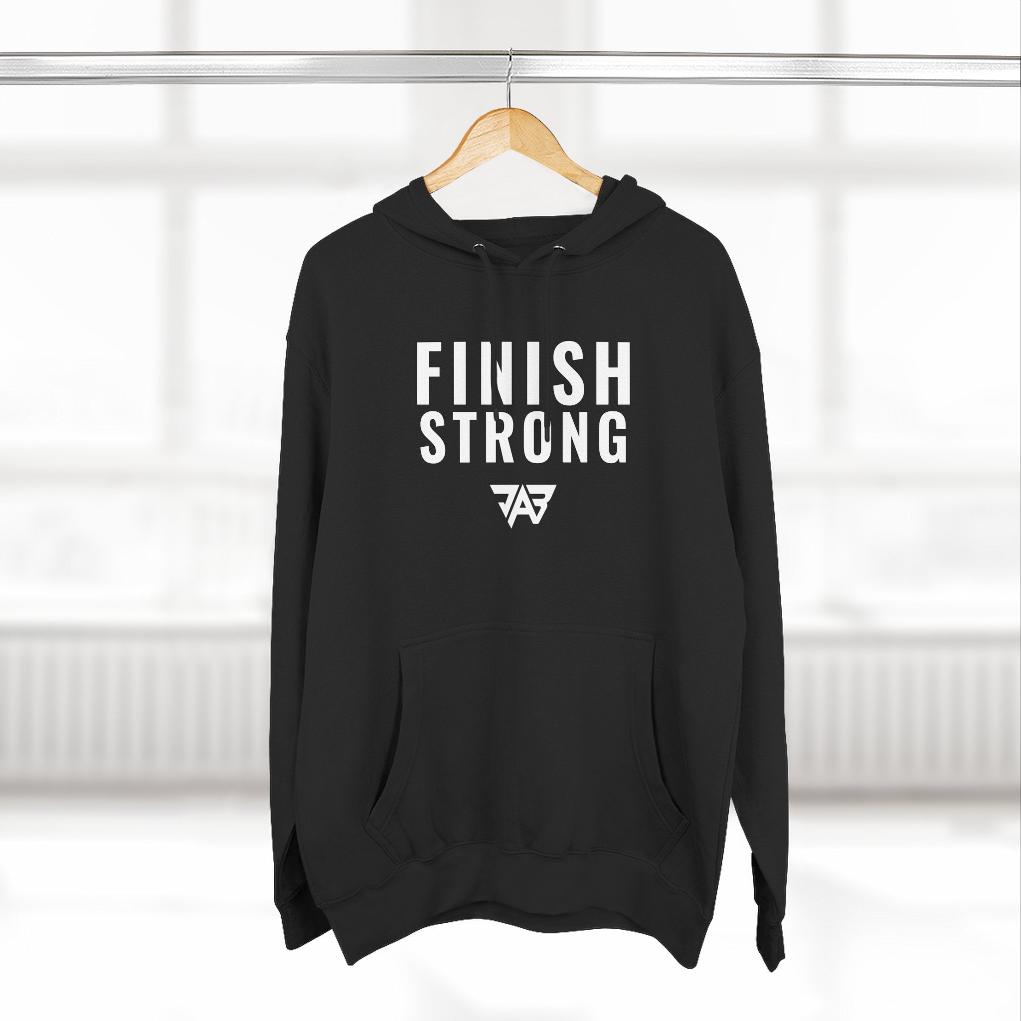 Adult Finish Strong Sweatshirt Hoodie (Adult)