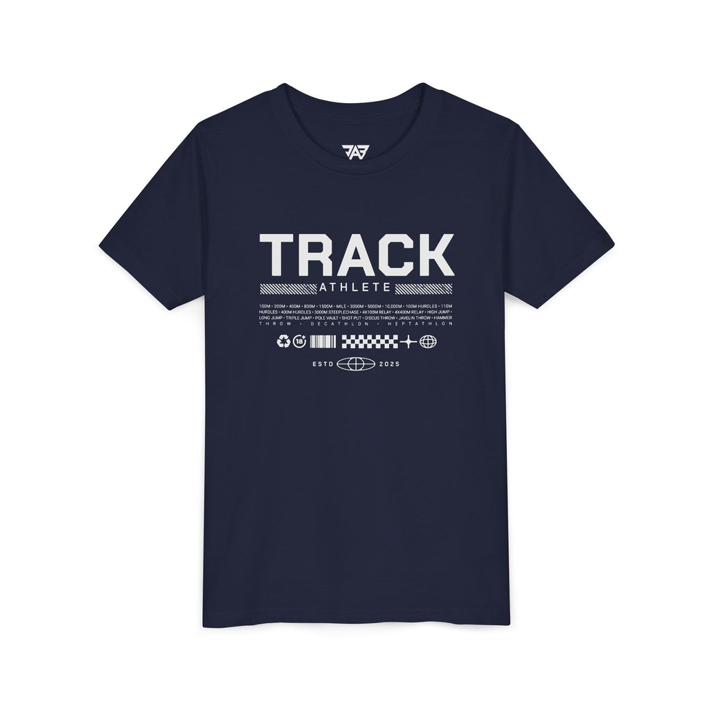 Track and Field Athlete Youth T Shirt