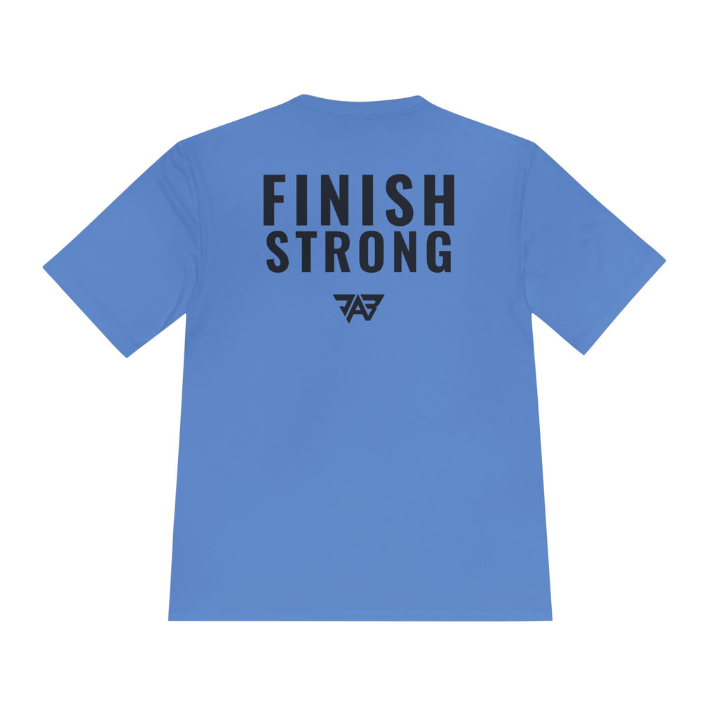Women's "VO2 Max - Finish Strong" Performance T-Shirt (Adult)