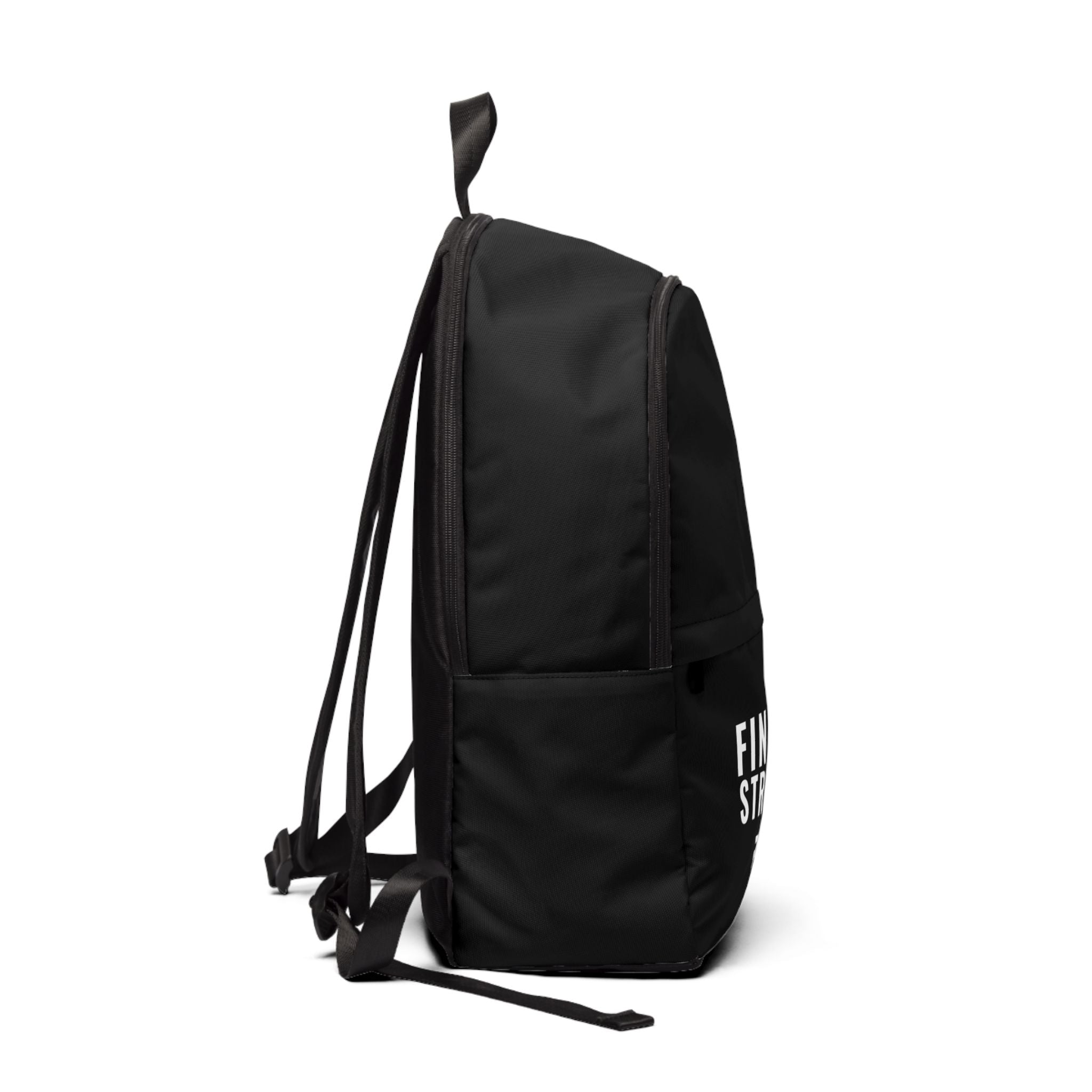 Finish Strong Backpack — Athletic Inspirational Daypack