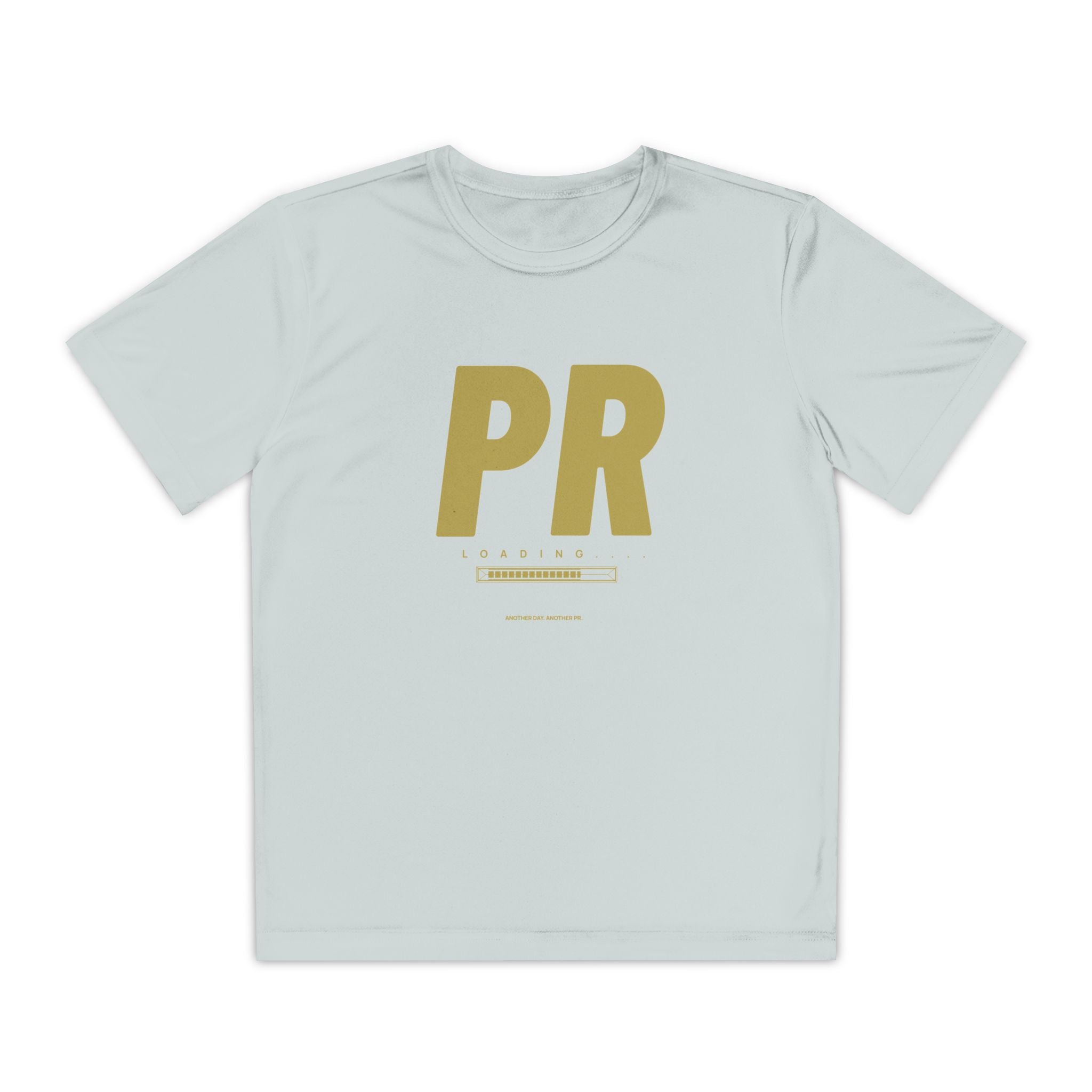 Gold PR Loading Youth Performance Shirt — Athletic Training Shirt