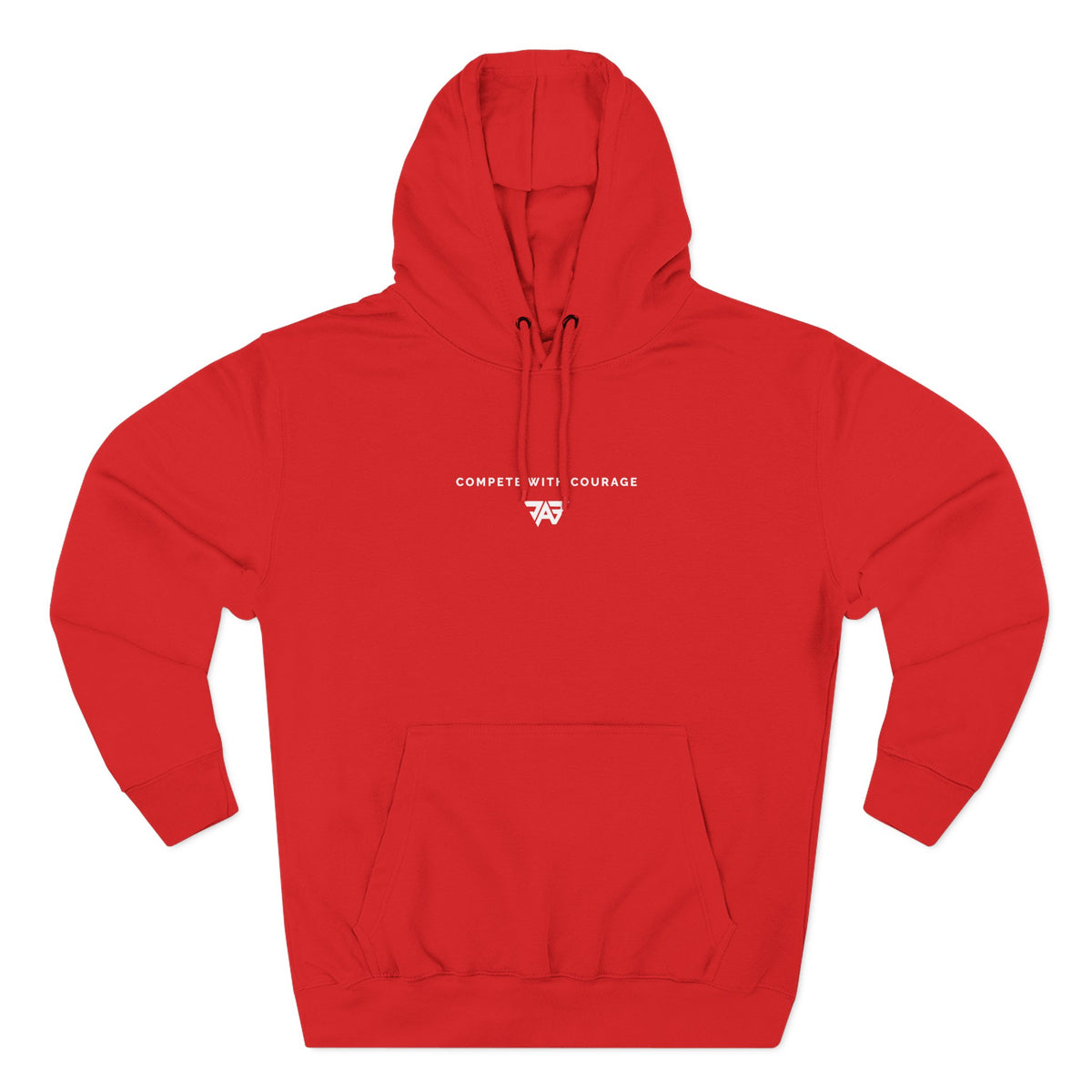 Adult Unisex "Compete With Courage" Fleece Pullover (Adult)