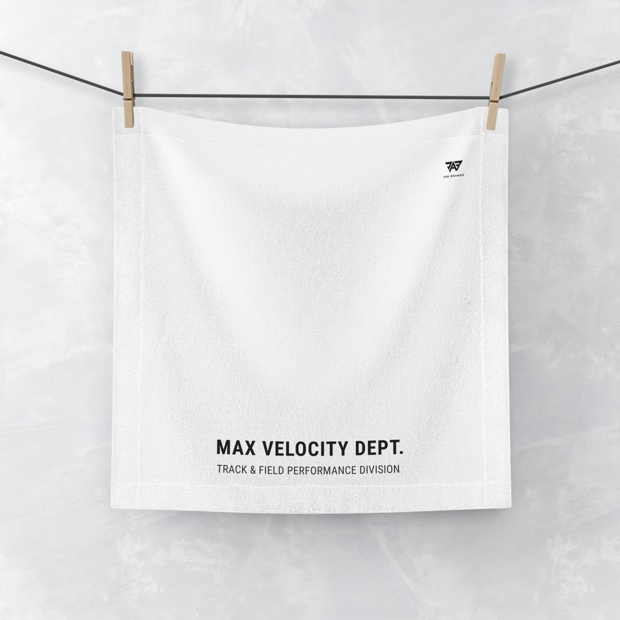 Max Velocity Dept. Face Towel — Track & Field Performance Hand Towel