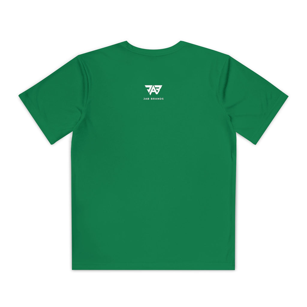 White PR Loading Youth Performance Shirt — Athletic Training Shirt (Youth)