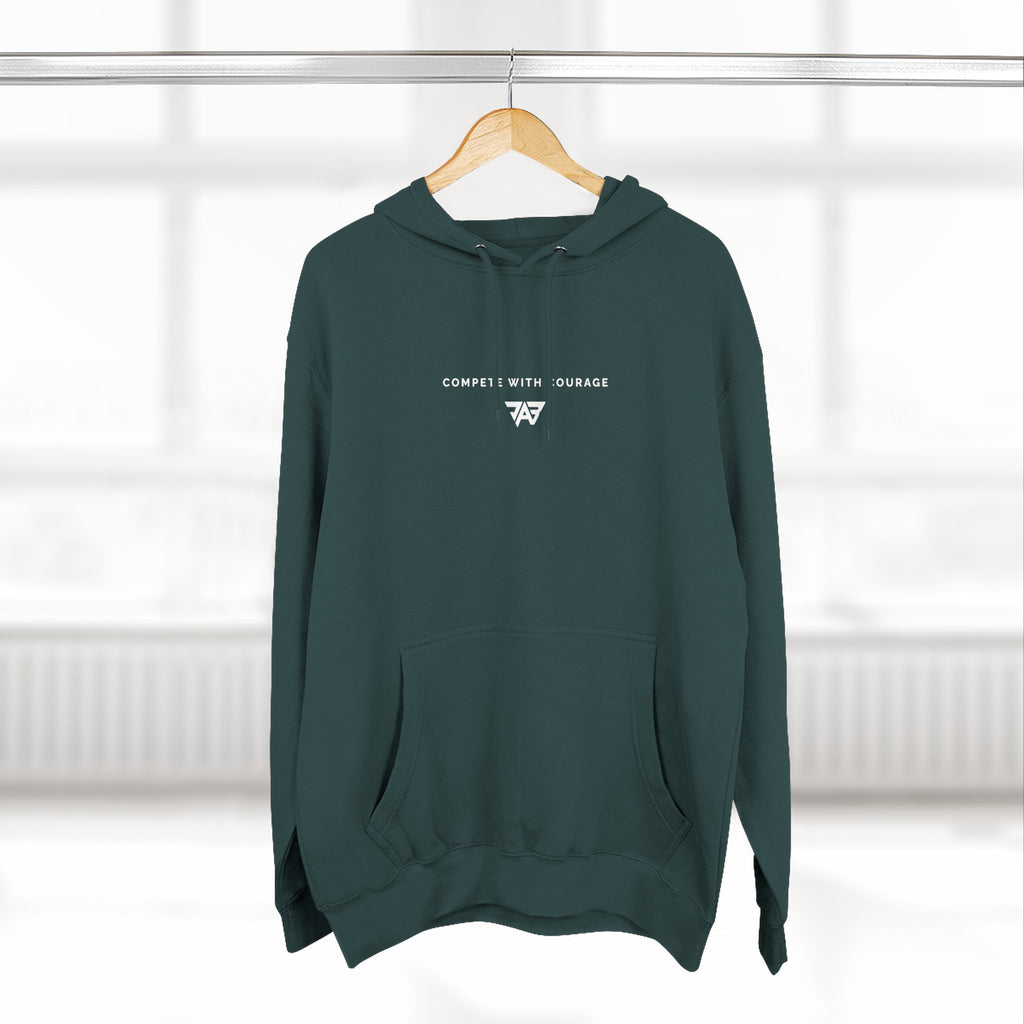 Adult Unisex "Compete With Courage" Fleece Pullover (Adult)