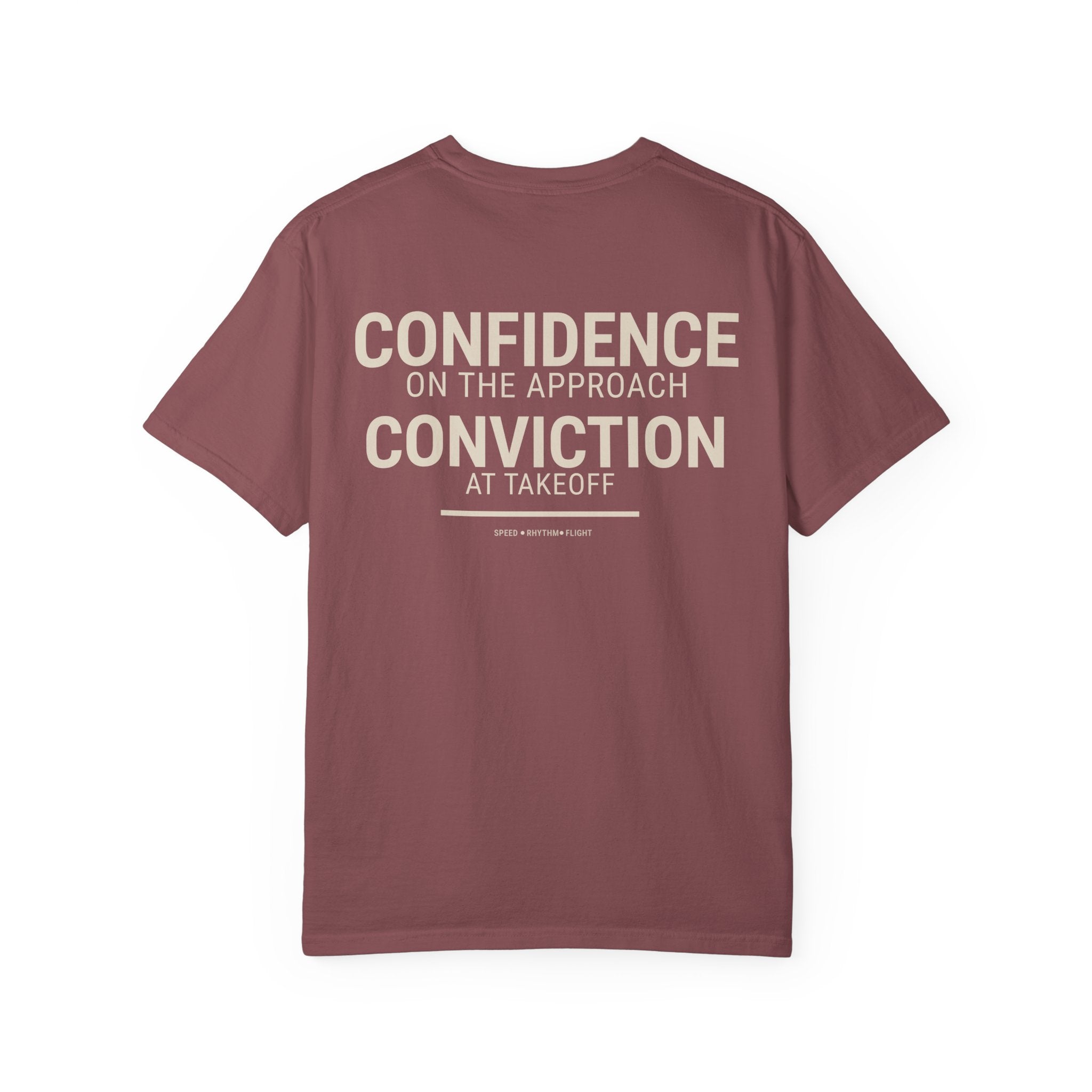 Jumps Dept. Confidence & Conviction T-Shirt (Adult)