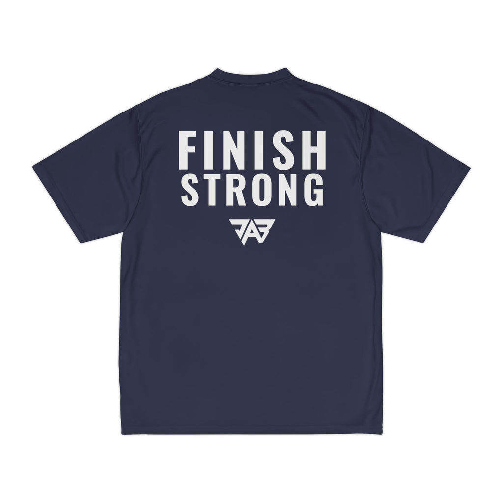 Men's "VO2 Max - Finish Strong" Performance T-Shirt (Adult)