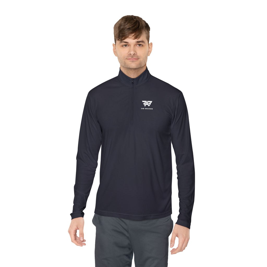 JAB Logo (White Text) Quarter-Zip Pullover