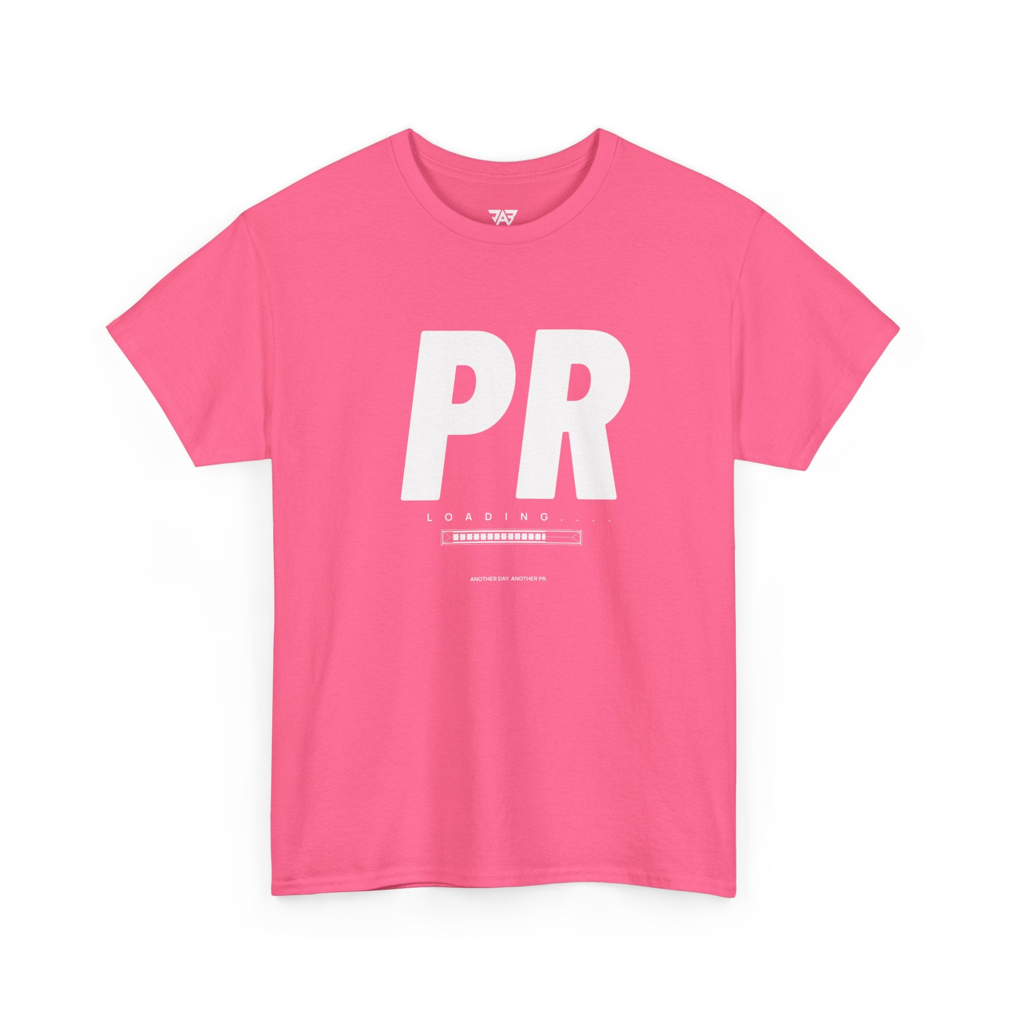 PR Loading White Text T Shirt (Adult)