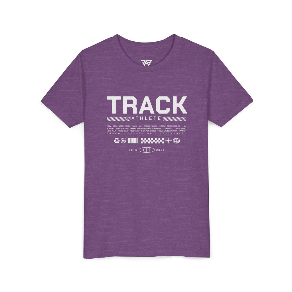Track and Field Athlete Youth T Shirt (Youth)