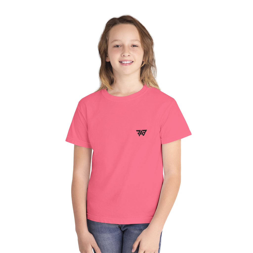 Youth “Sorry I Can’t, It’s Track Season” Retro Graphic Comfort T Shirt (Youth)