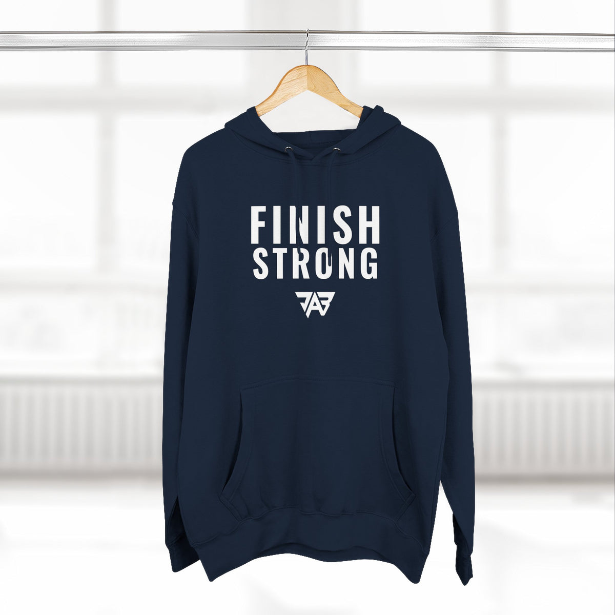 Adult Finish Strong Sweatshirt Hoodie (Adult)