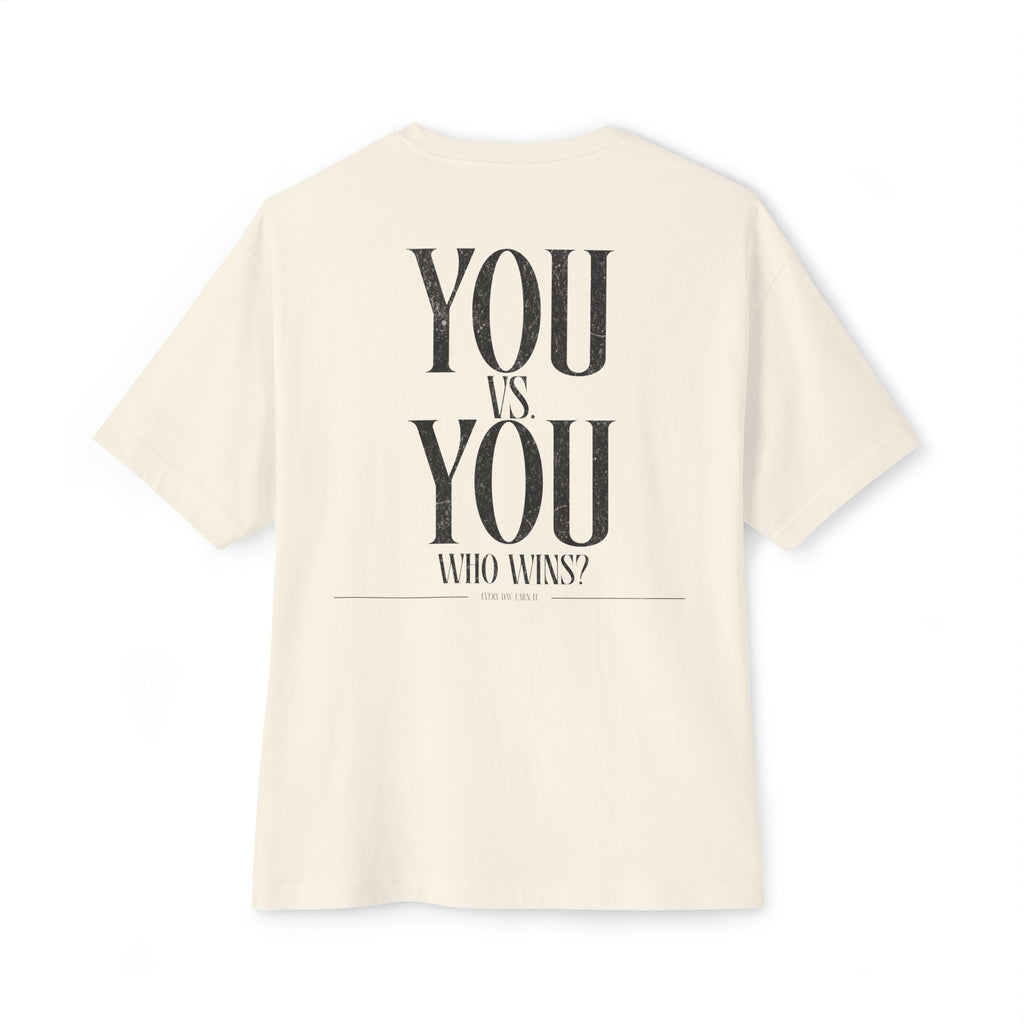 YOU vs YOU — Oversized Graphic T-Shirt (Adult)