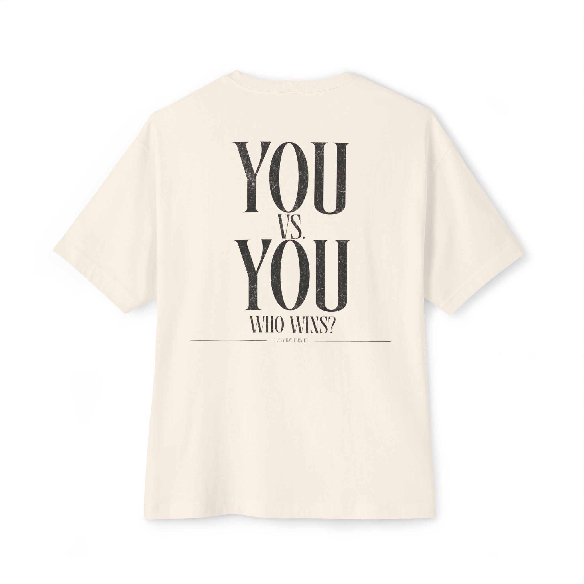 YOU vs YOU — Oversized Graphic T-Shirt (Adult)