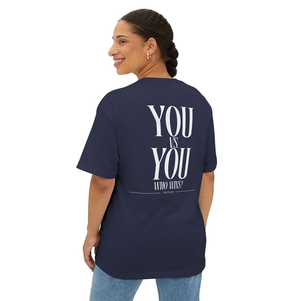YOU vs YOU — Oversized Graphic T-Shirt (Adult)
